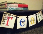 READ Banner, Teacher gift, Classroom Decoration Il_170x135