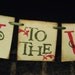 Christmas Banner JOY to the WORLD Garland Decoration