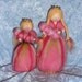 Little Pink Princess, Little Sister, Big Sister, Flower Faerie Doll with Baby, Blessing, Fairy, Angel, Waldorf, Magic Wool, needle felted,