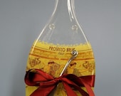 Candoni Prosecco Brut Melted Bottle Cheese Plate -- Fast Shipping