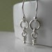 Ali Earrings. Sterling Silver. Tiny. Petite. Dainty. Aroluna Handmade Jewelry