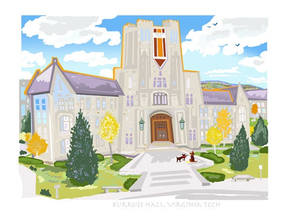 Burruss Hall