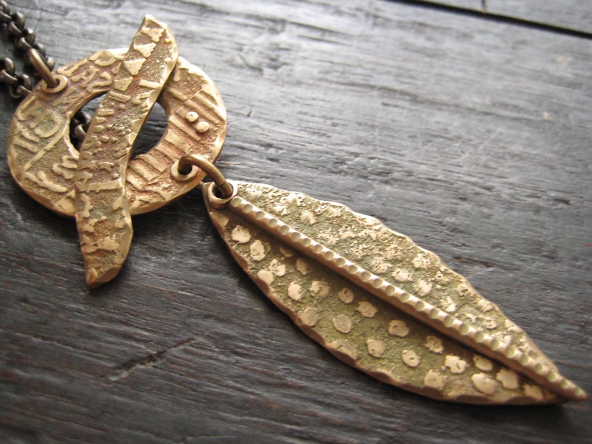 Bronze Toggle Pendant