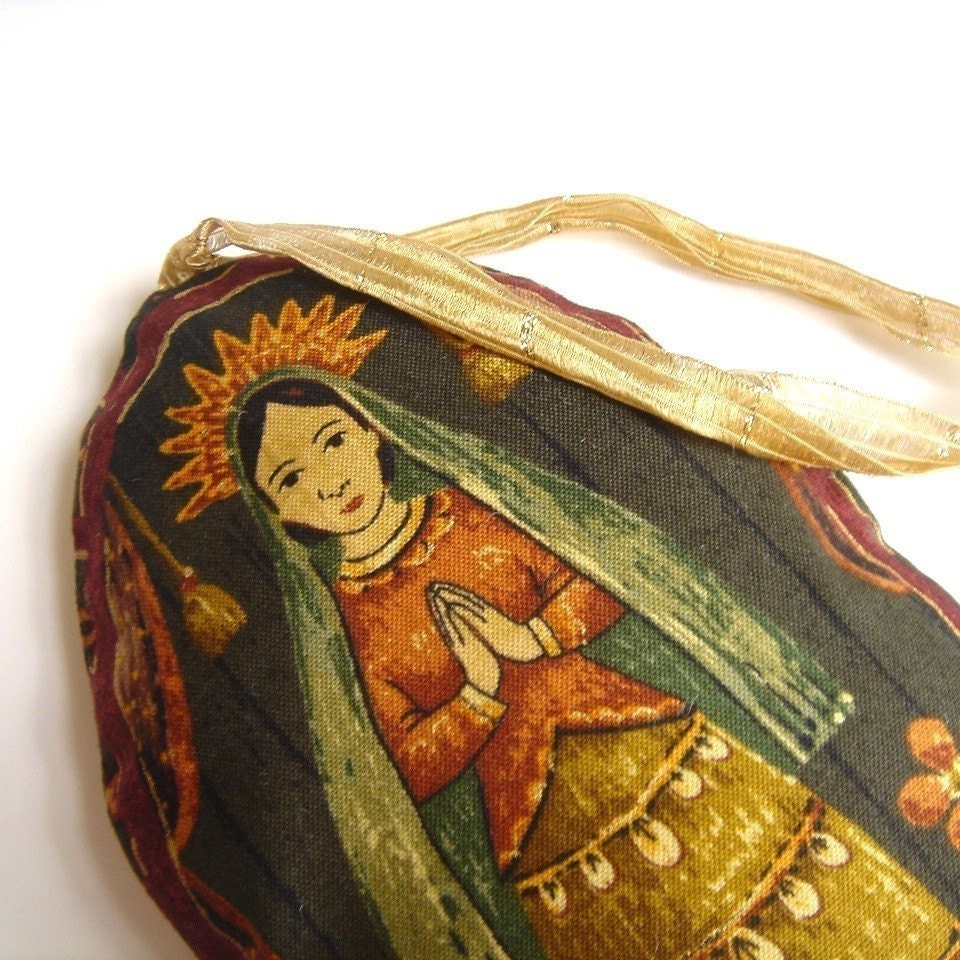Virgin Mary Ornament in Spanish Colonial Style