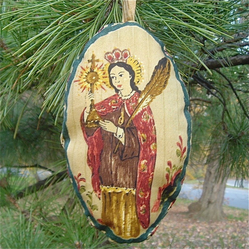 Spanish Colonial Saint Ornament