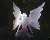 Pixie Fairy Sprite Outdoor Ornament Metal Lawn Decor Yard Art Steel Plant Stake Garden Spike