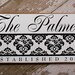 Personalized, cutsom sign-great wedding gift, anniversary, housewarming, bridal shower, perfect for any home (Palmer)