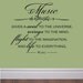 Music gives life to everything - Vinyl wall decal - beautiful home decor, perfect for any room