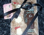 Chocolate Golf Balls,  Bag and Tees Gift Set Father's Day Mother's Day