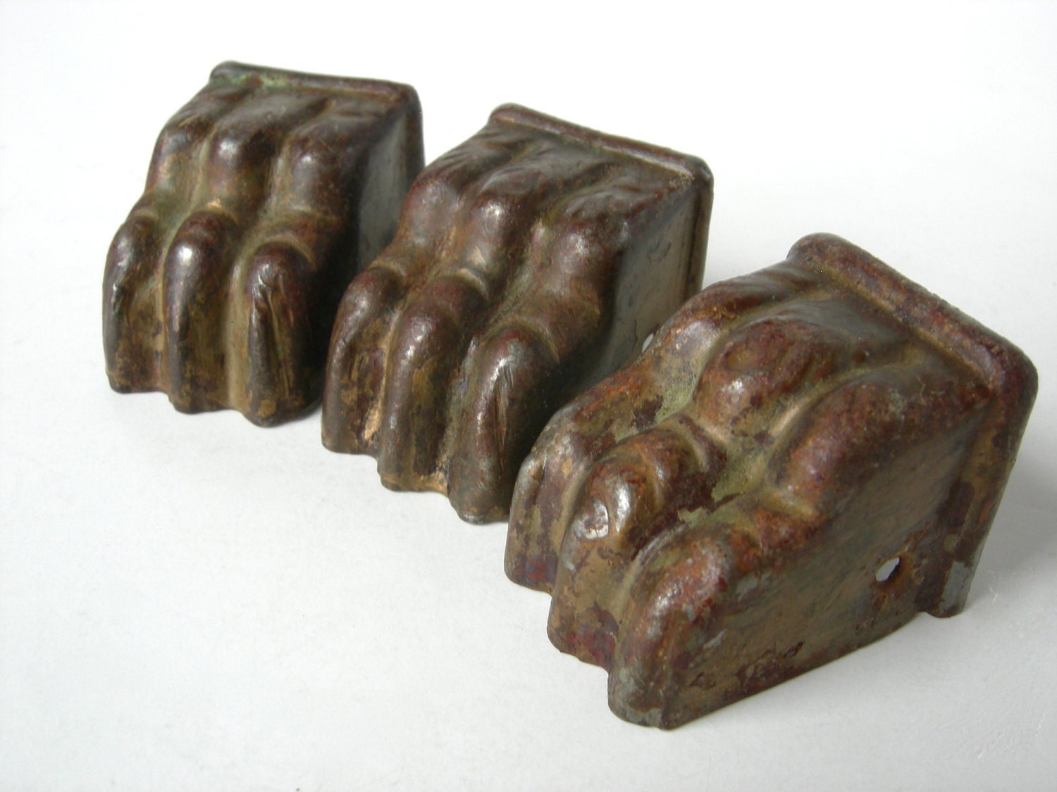 Antique Brass Claw Feet by tippleandsnack on Etsy