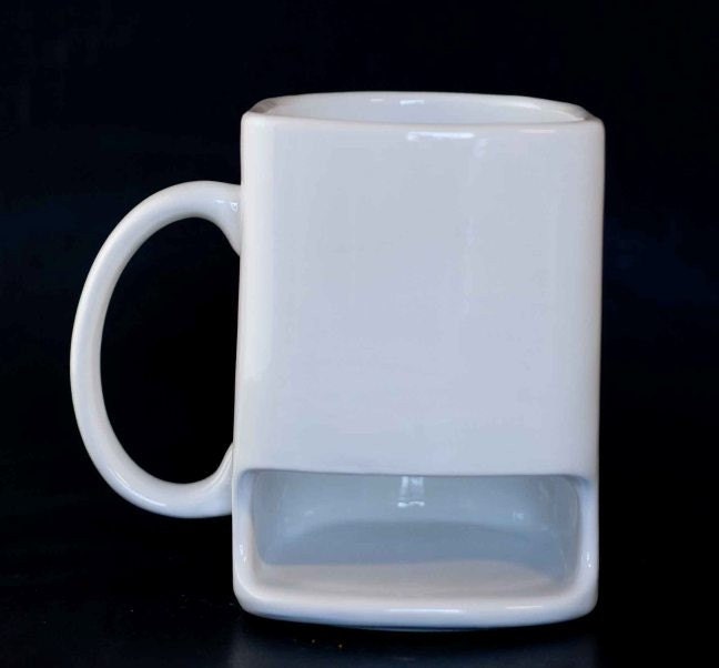 White Dunk mug
