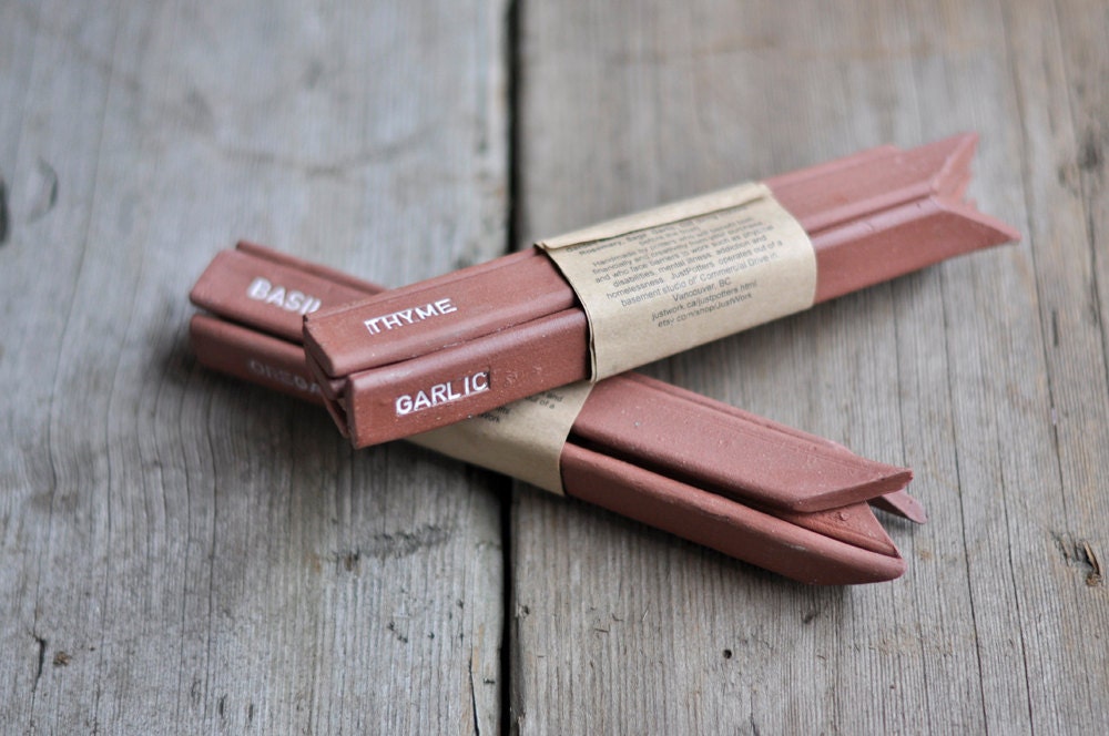 Garden Markers (planter box markers - herbs)