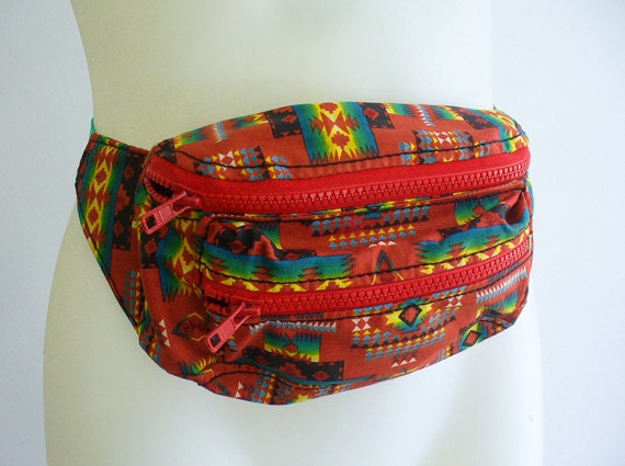 LAST ONE   Paprika Navajo Fanny Pack