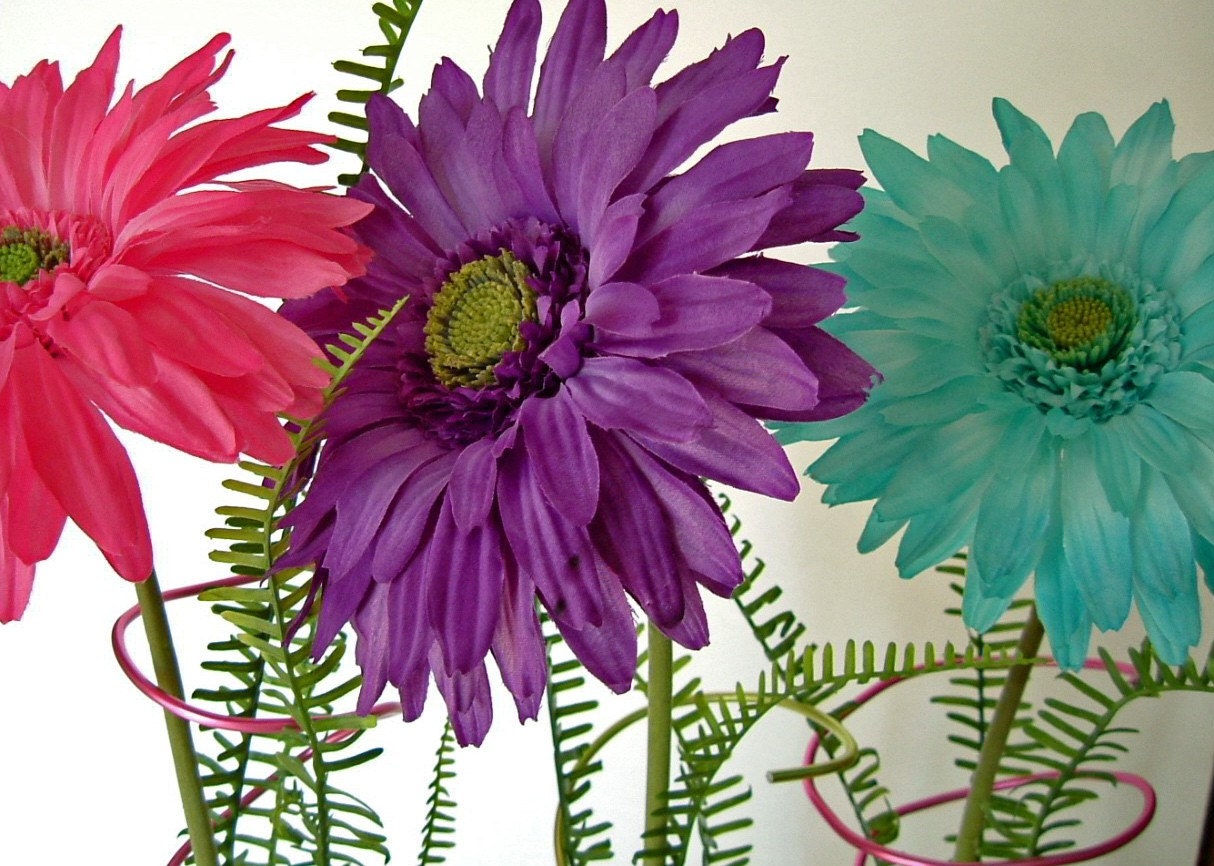 Gerbera Daisies With a Modern Flair
