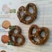 Pretzel magnets life like food magnets