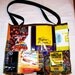 Eco Friendly Purse or tote bag made with Recycled MICHIGAN Coffee Bags Variety Patchwork One of a Kind upcycled