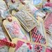 8 Vintage Quilt Gift Tags