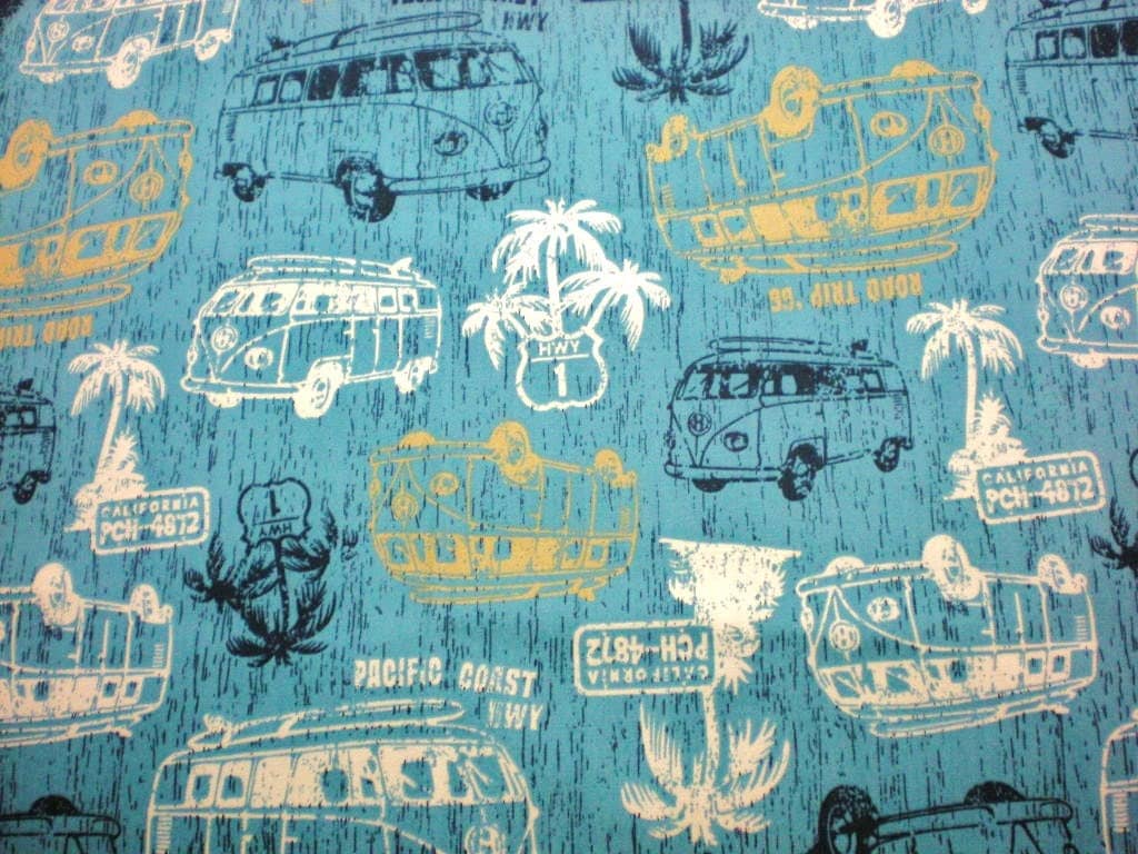 VW+Fabric+By+Yard VW Fabric By Yard http://www.etsy.com/listing/89464435/california-road ...