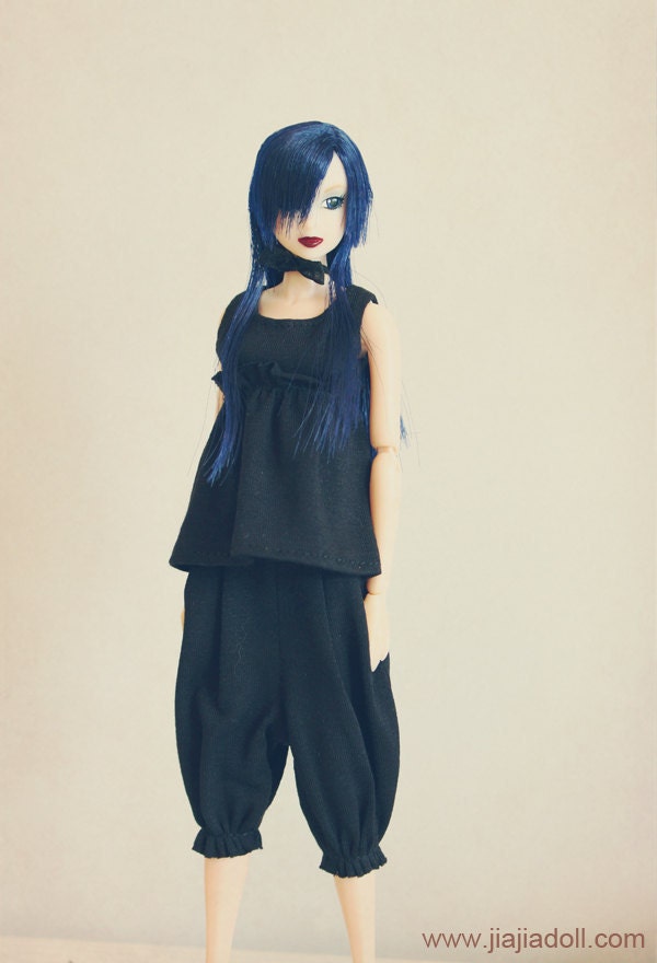 DISCOUNT 30% OFF jiajiadoll black set 2 Pieces for Momoko or Misaki ONLY