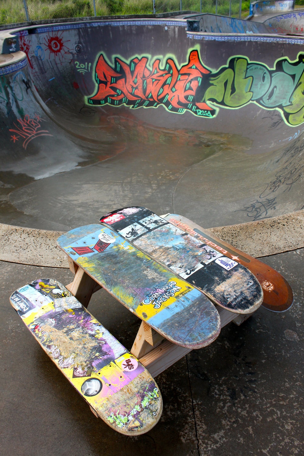 Children's Skateboard Picnic Table PDF