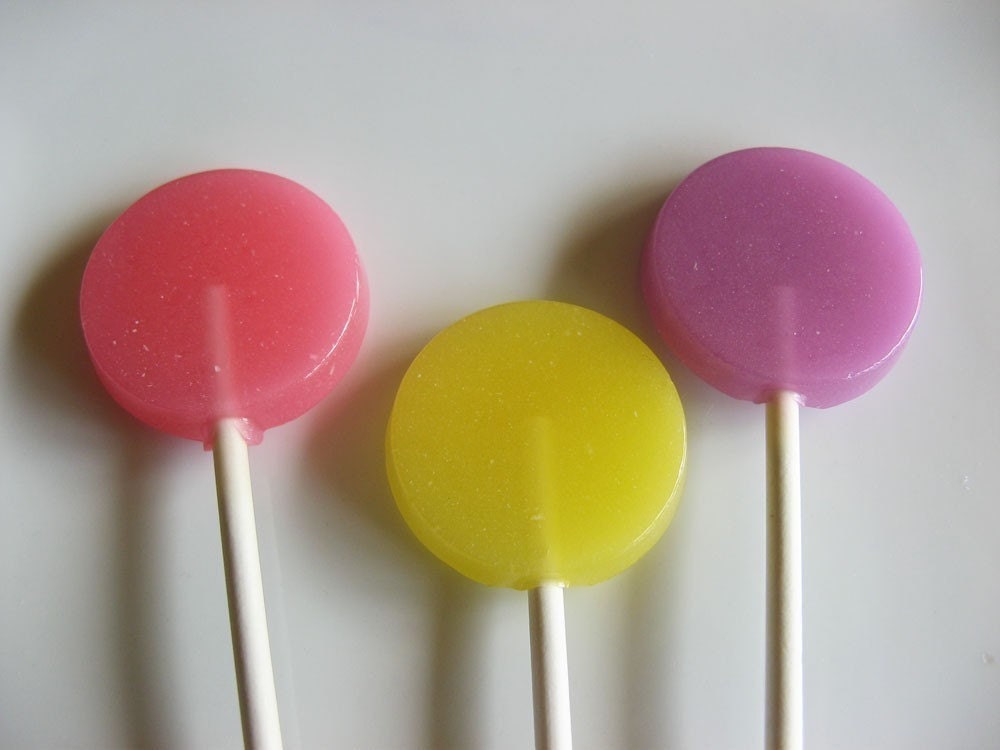 I never promised you a rose garden - 12 pc. lollipop - floral assortment