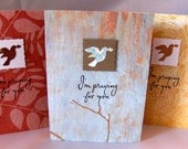 Cards - Bird - Heart - I'm Praying for You (Set of 5)