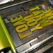 Live What You Love Letterpress Poster (YELLOW)