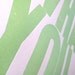 Live What You Love Letterpress Poster (PEPPERMINT GREEN)