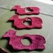 Three Ceramic Sheep Shawl Pins without stick