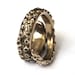 Octopus Tentacle Ring in Solid Bronze