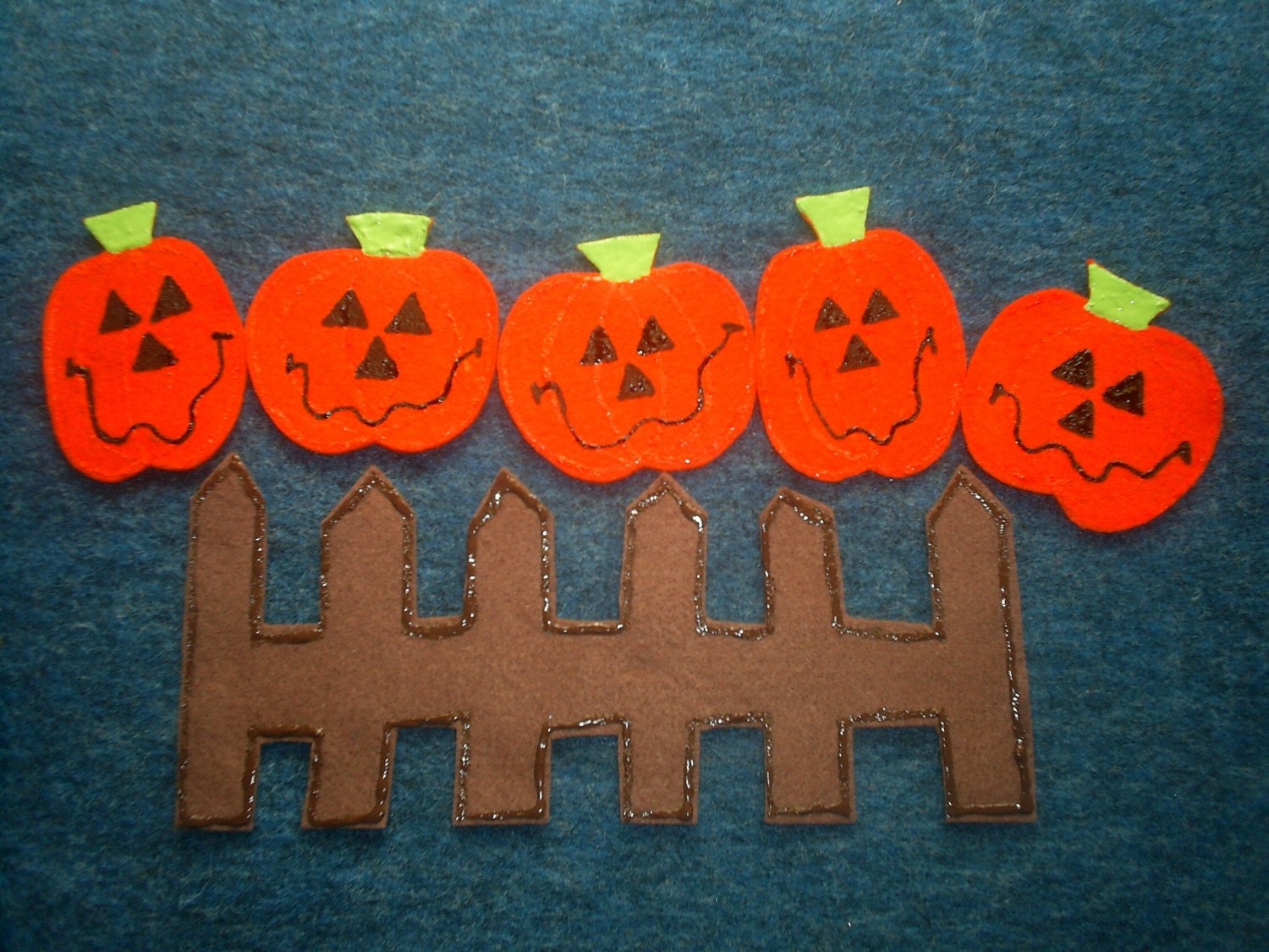 Five Little Pumpkins Felt Flannel Board Set