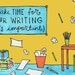 Make Time For Your Writing (5x7 doodle print)