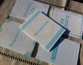 Letterpressed Greek Occasion Card Set (5 cards)