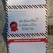 Letter to Santa - Holiday Stationery for Kids - individual card and seal
