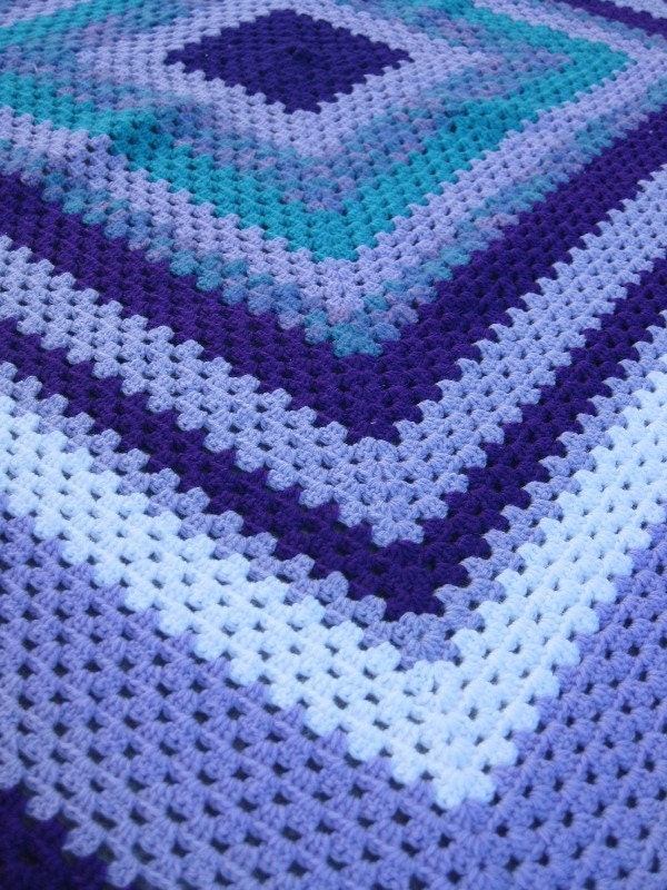 Handmade Handcrocheted Rug Afghan Blanket handmade items by craftycrackpot on etsy