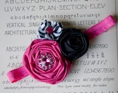 Zebra, Hot Pink and Black Hair Accessory