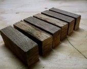 Large - Black Walnut Wood Blanks - 6 Pieces - Reclaimed