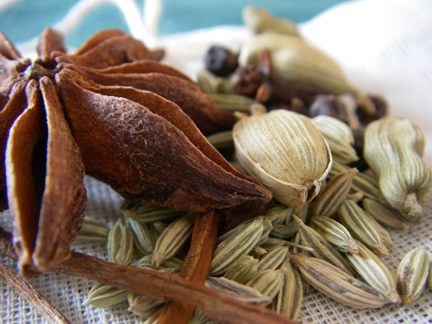 Vanilla Chai - ORGANIC - Himalayan Spiced Tea - Handblended bag with instructions - THREE Bags
