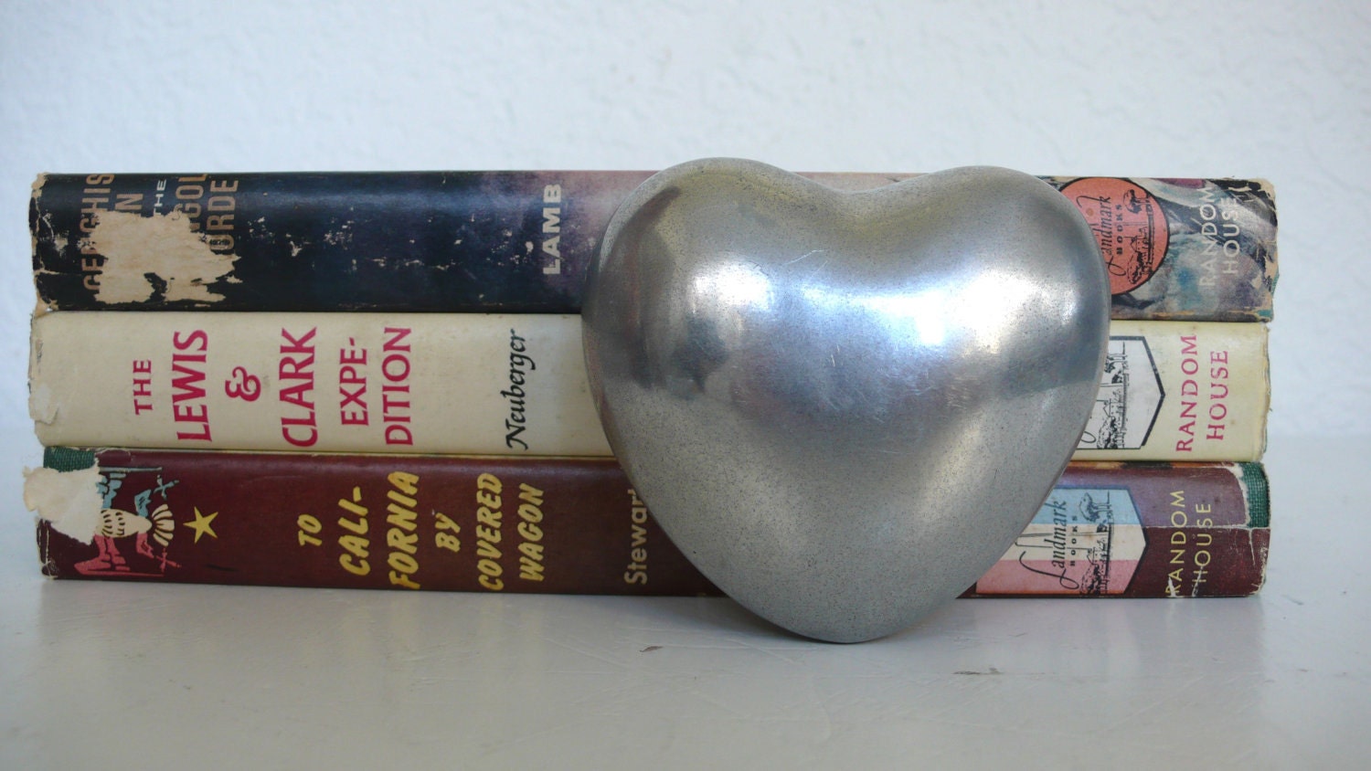 Silver Heart Paperweight