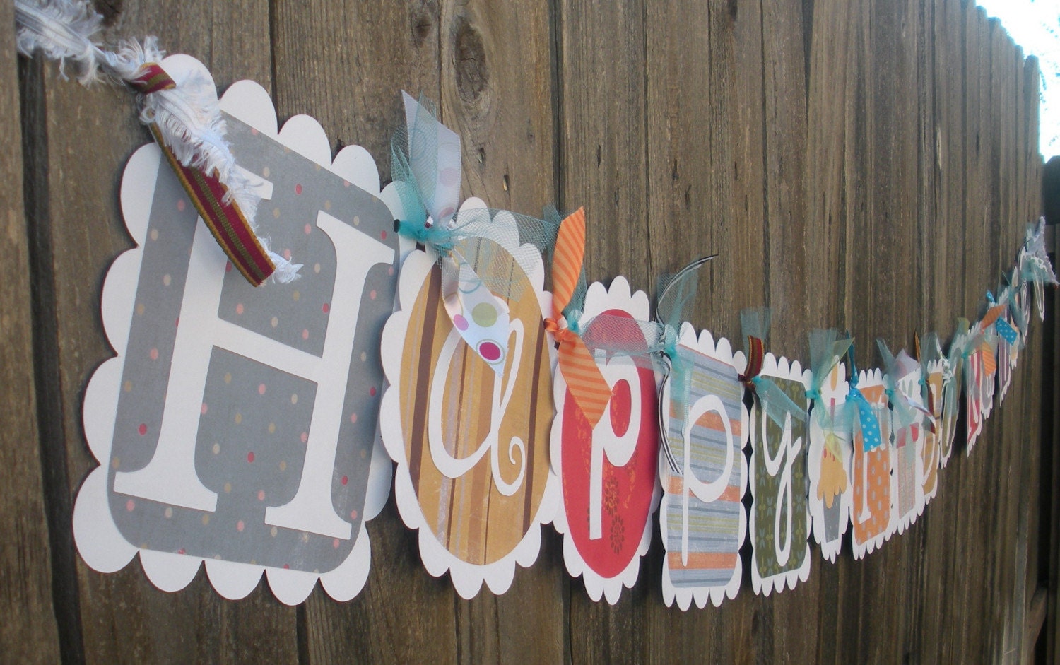 Custom Happy Birthday Banner