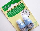 Clover Chaco Liner Chalk Refill Blue