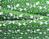 Studio E Fabrics Delft Remix Green Scroll