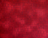 Seattle Bay Fabric Red Tone on Tone