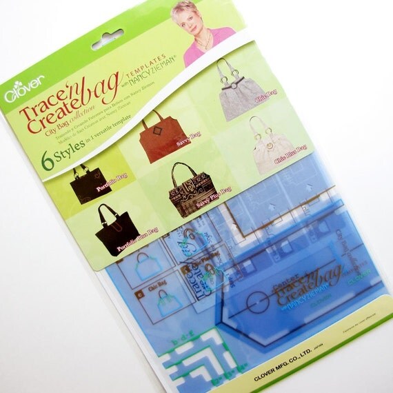 Trace 'N Create City Bag Collection Templates With Nancy Zieman - 6 Styles