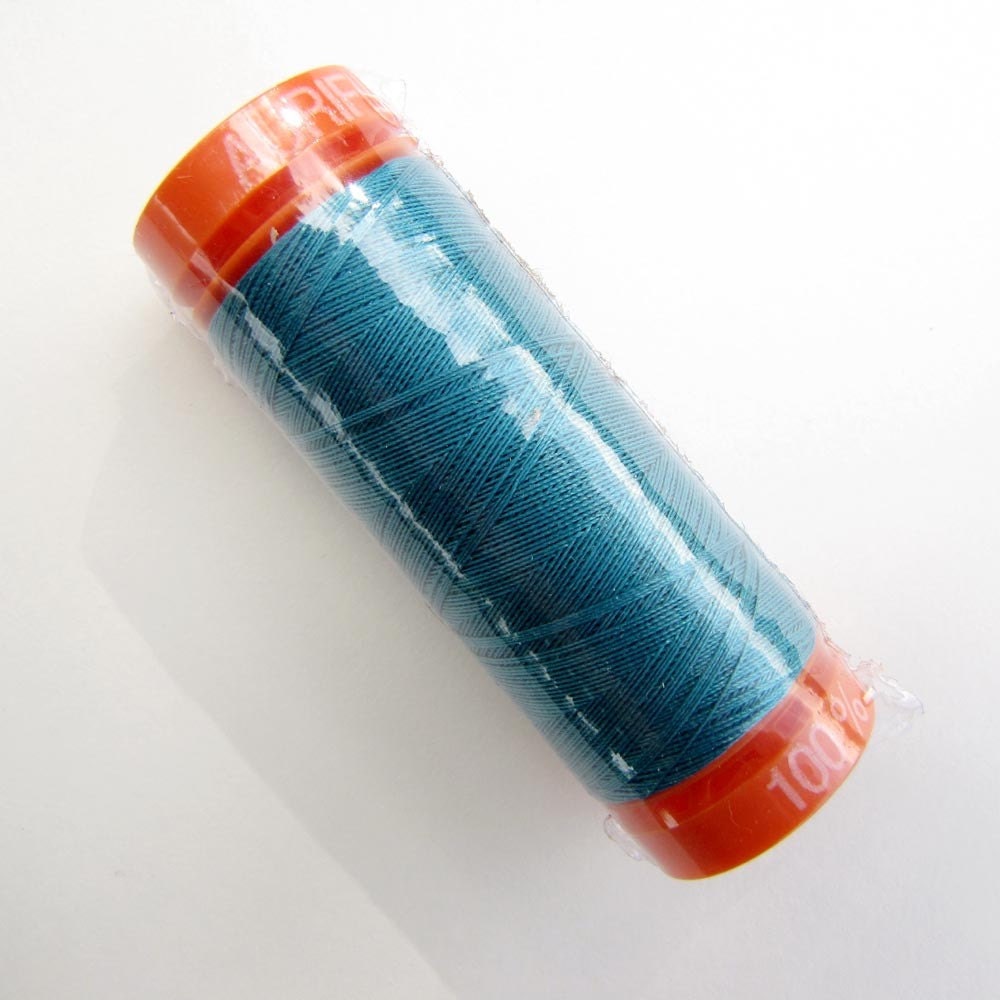 Aurifil Thread 4182 Peacock 50 Wt. Cotton Mako - 220 Yd.