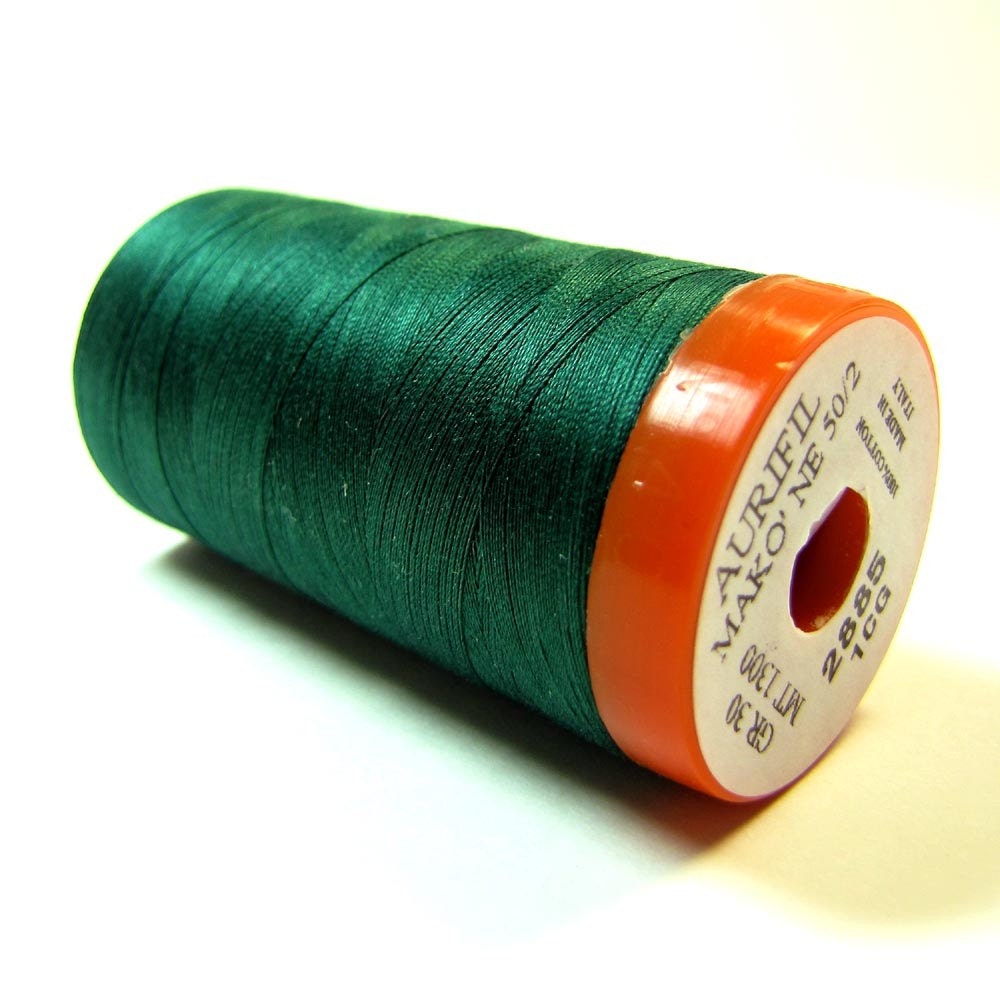 Aurifil Thread 2885 Evergreen 50 Wt. Cotton Mako - 1422 Yd.