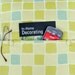 POCKET PILLOW Remote or Ipod  Holder in  Ralph Lauren   Black and White Houndstooth 20x20