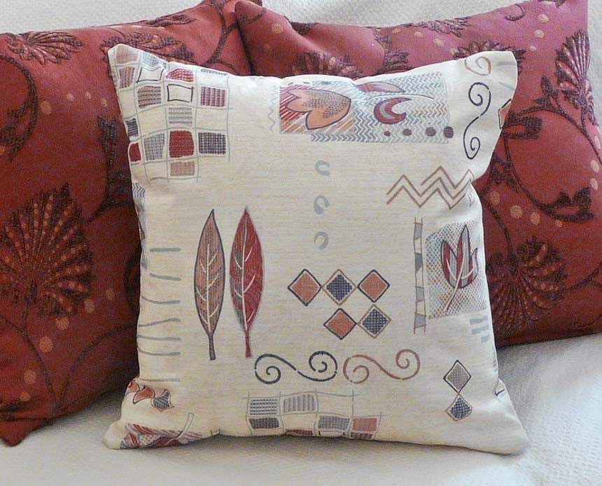 SALE Tribal Pillow for Modern Decor 20x20