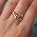oui ring in 14k gold filled