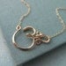 Om Necklace in 14k gold filled